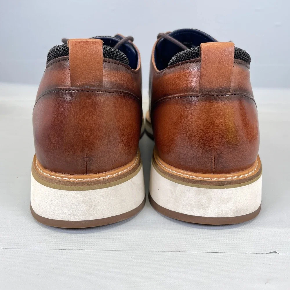 Cole Haan Grand 360 Shoes Mens Size 13 M Brown Leather Comfort Casual Sneakers